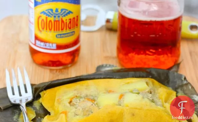 Tamalele columbiene ale mamei (Tamales Colombianos de mi Mammimbal.)