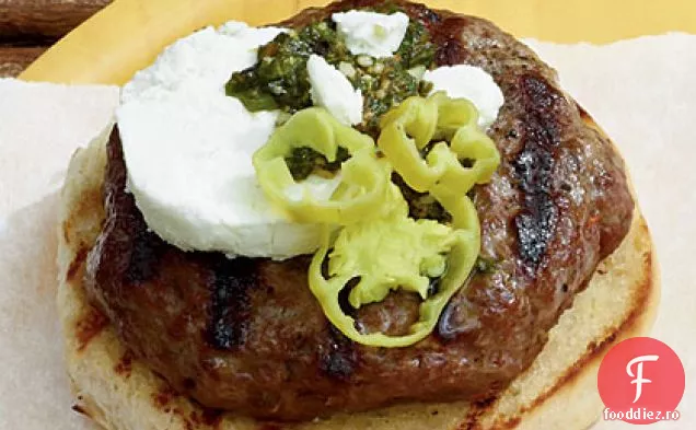 Burgeri roșii-Pesto uscați la soare