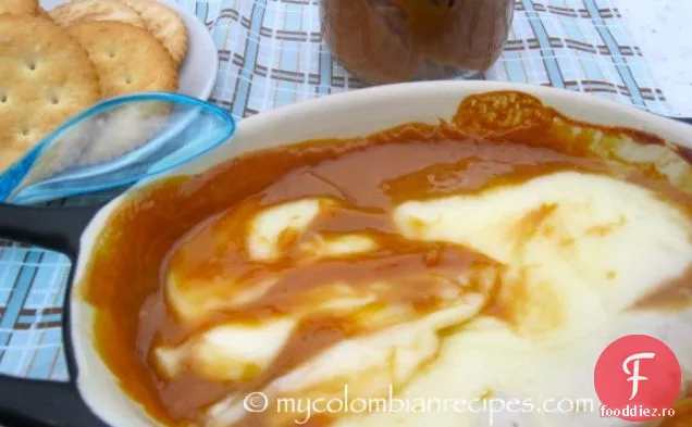 Dip de Arequipe con Queso (dulce de Leche și Dip de brânză)