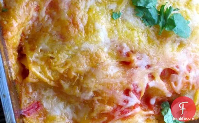 Enchiladas de pui (Enchiladas de Pollo)