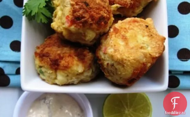 Bile de pește în stil columbian (Alb Circularndigas De Pescado)