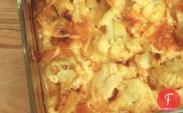 Conopidă al Gratin (Coliflor Gratinada)