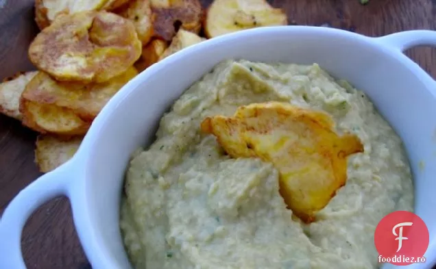 Hummus de Aguacate și Lima (Hummus de Avocado și tei)