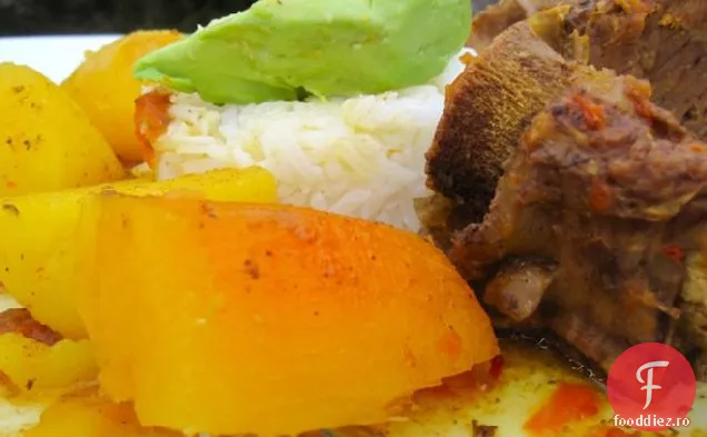 Sudado de Costillas de Res (tocană de coaste scurte de vită columbiană)