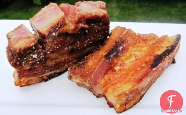 Burtă De Porc Prăjită În Stil Columbian (Chicharrolimboln Colombiano)