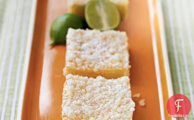 Streusel-Topped Pătrate Cheie De Var