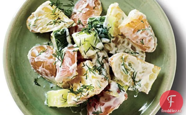 Salată De Cartofi Smântână-Mărar