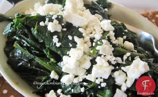 Espinacas Guisadas (Spanac Fiert Columbian)