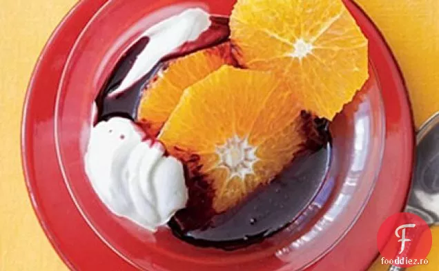 Portocale condimentate cu iaurt grecesc