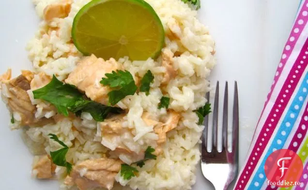 Arroz con Salm (orez cremos cu somon)