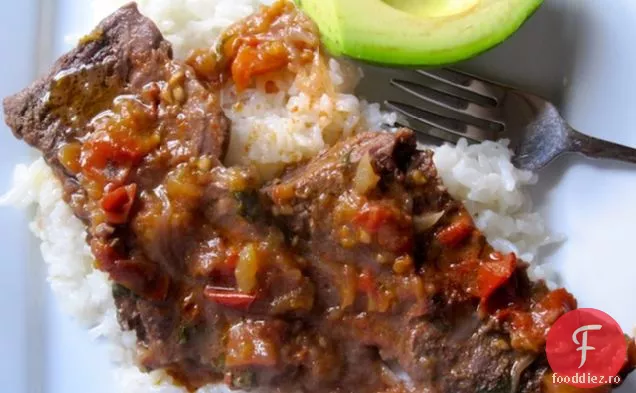 Bistec A La Criolla (friptură Creolă în stil columbian)