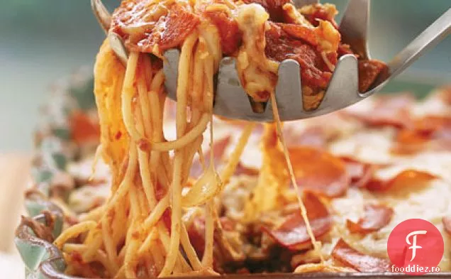 Pizza Spaghetti Caserola