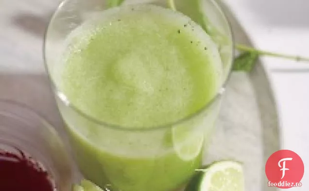 Smoothie De Pepene Galben, Mentă Și Castraveți