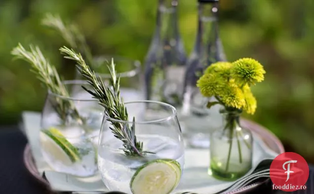 Castravete-rozmarin Gin Tonic