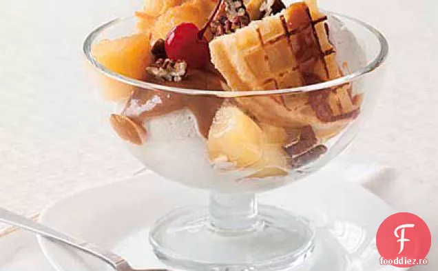 Ananas Vafe Tort Sundae