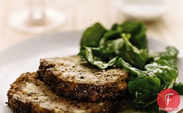 Umplerea pâinii de carne cu glazură de marmeladă
