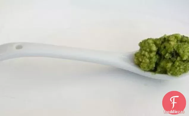 Pesto de spanac și mazăre