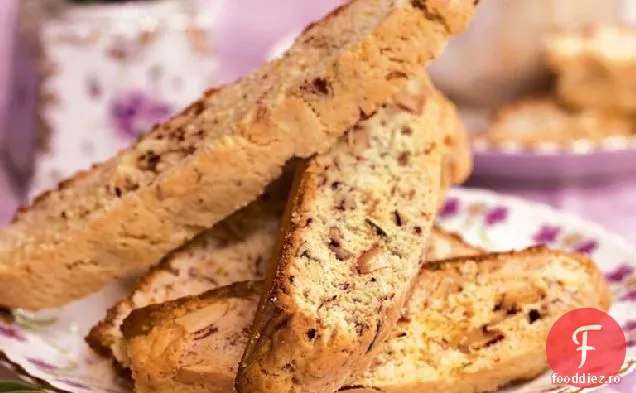 Biscotti cu lavandă și portocală