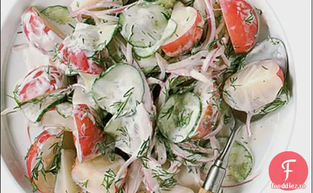 Salată De Cartofi De Castraveți