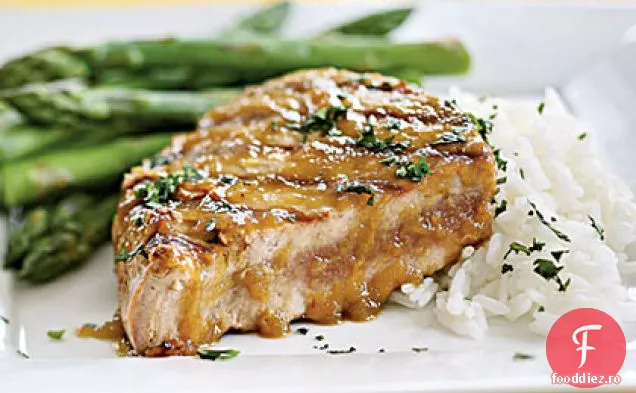 Fripturi de ton cu glazură de Wasabi-ghimbir