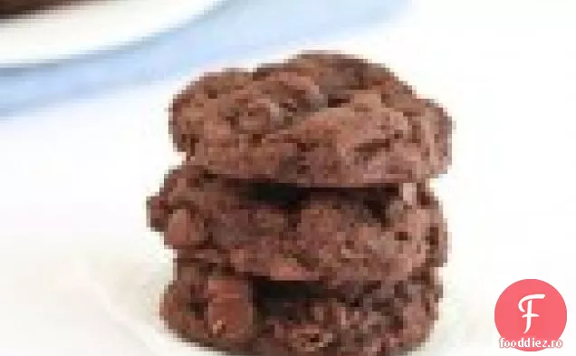 Mai Sănătos Trei Ingrediente Fudgy Ciocolata Cookie-Uri