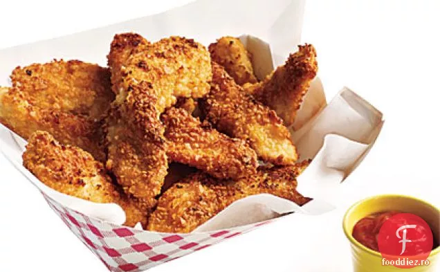 Degete De Pui Cu Crustă De Cartofi