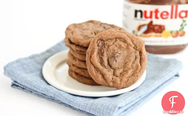 Dublu Nutella Bucată Cookie-Uri