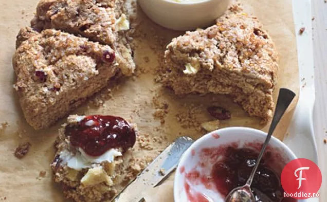 Scones De Merișor-Mere Din Cereale Integrale