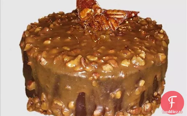 New Orleans dublu-ciocolată praline-Fudge tort
