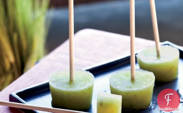 Castravete-Lime Pops cu Gin
