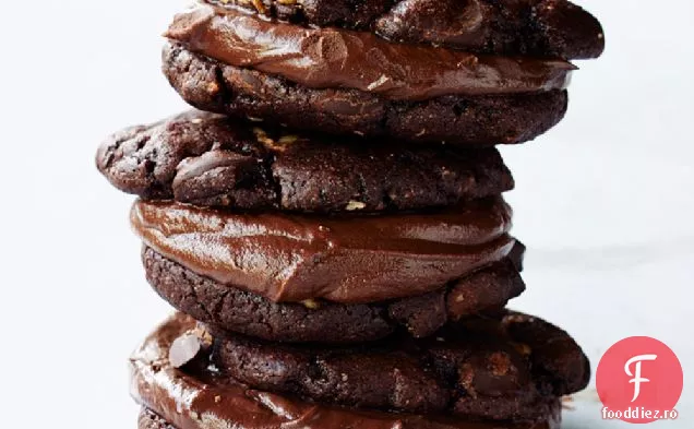 Cookie-uri de ciocolată cu triplă amenințare