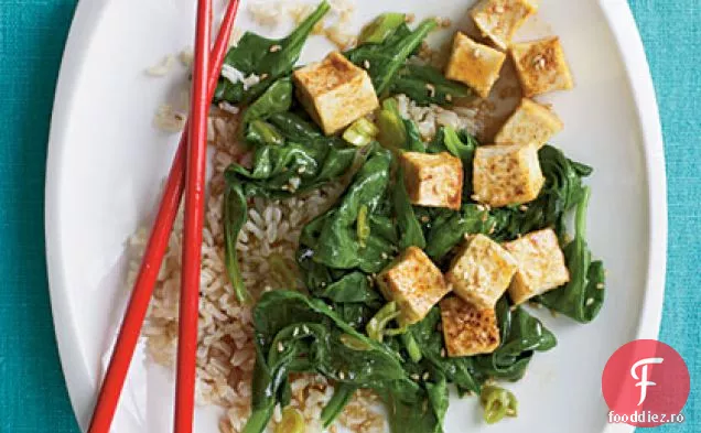 Tofu Saut De Inspirație Coreeană