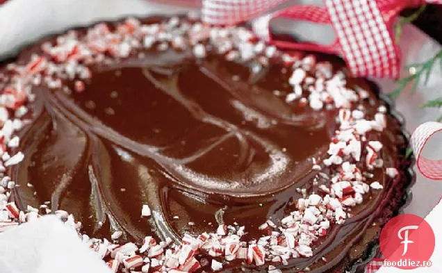 Tarte Cu Brownie De Mentă