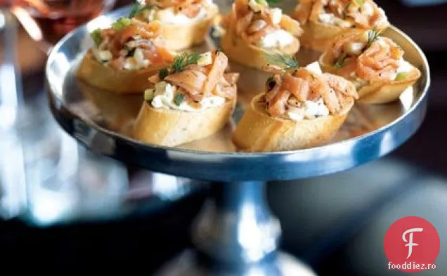 Crostini De Somon Afumat