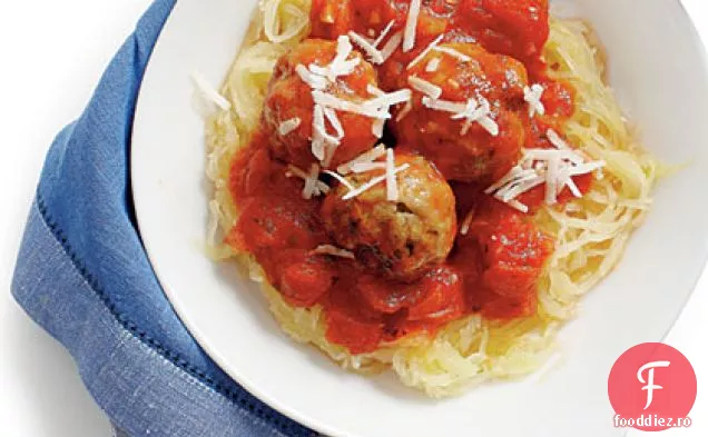 Spaghetti Squash și chifteluțe