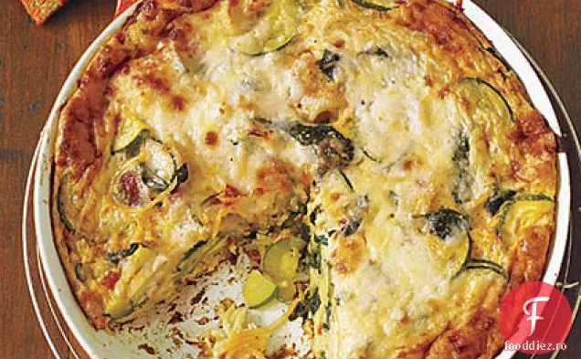 Frittata de paste și legume