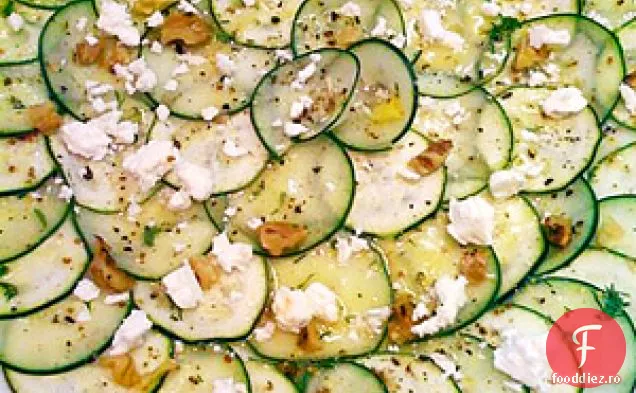 Carpaccio De Dovlecei Și Castraveți