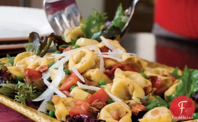 Tortelloni Cu Ciuperci Porcini Cu Verdeață Ofilită