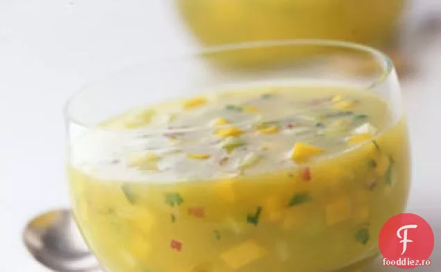 Supă răcită de Mango și castraveți
