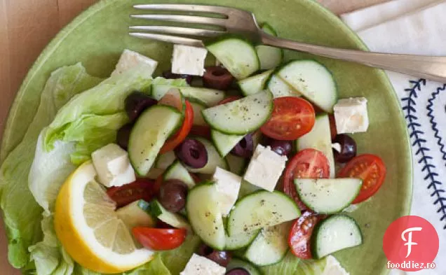 Salată De Castraveți, Roșii Și Feta