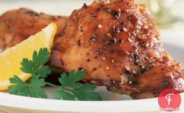 Pulpe De Pui Cu Lămâie-Usturoi