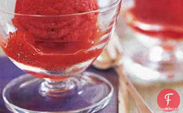 Sorbet De Căpșuni-Sambuca