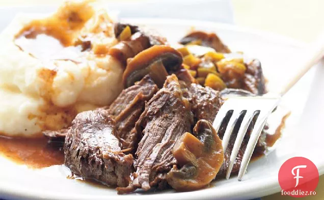 Friptură De Vită Cu Aragaz Lent
