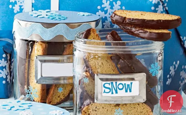 Biscotti De Anason Cu Ciocolată Neagră