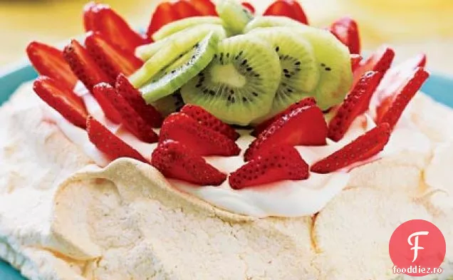 Strawberry-Kiwi Pavlova