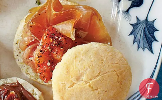 Biscuiți Cu Roșii-Prosciutto