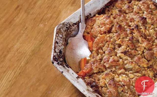 Igname de granat cu sirop de arțar Blis și Streusel de arțar-zahăr