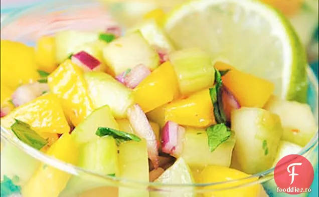Salsa De Mango Și Castraveți