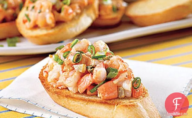 Bruschetta De Creveți Picante