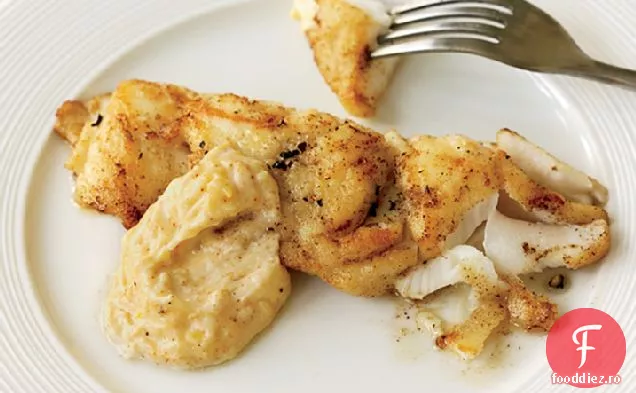 Cod Pan-ars cu Aioli conservați-lămâie